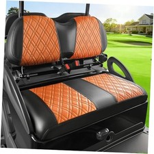 Golf Cart Front Seat Covers, Club Car Precedent Leather Front Seat Cover with