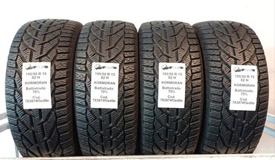 GEBRAUCHTE REIFEN STÜCK 4 KORMORAN SNOW 195/50 R15 82H INVERNALI