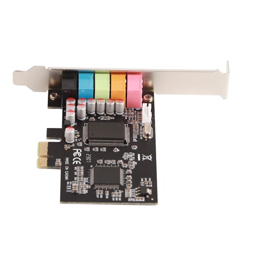 Sound Card 6 Channels Stereo Desktop Signal Conversion Hardware With D NEW - Afbeelding 11 van 12