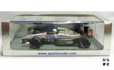 1/43 Tyrrell 020 Monaco GP 1991 EPSON 4 Dark Grey White Black Diecast Car