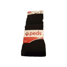 Peds Women's Aroma Control Trouser Socks 6 Pair ShoeSize 5-10 Black Assortment