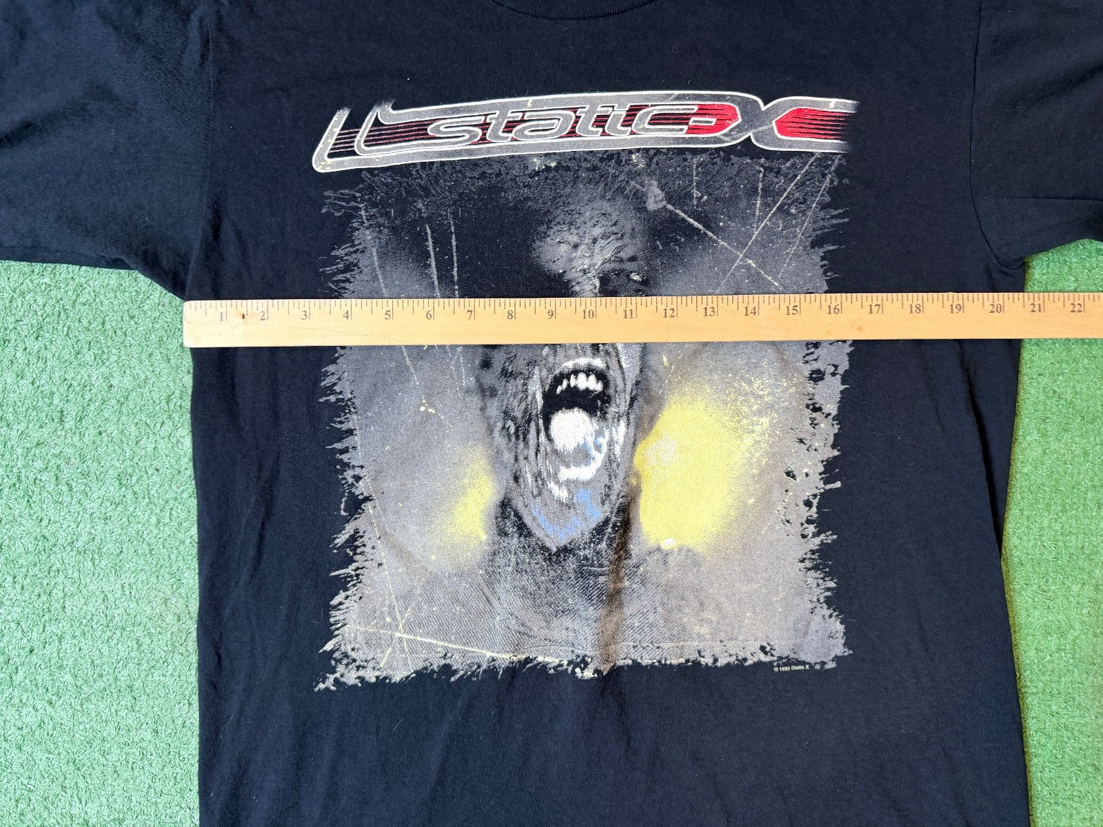 Vintage Static X Wisconsin Death Trip shirt Adult  Large All Sport Single Stitch