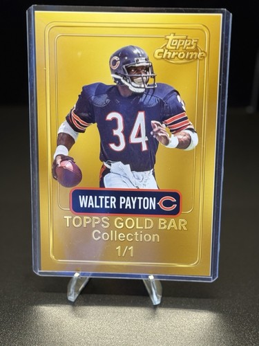 Super Bowl Shuffle 4x6 Photo Chicago Bears Gold bar collection +top loader/stand - Picture 7 of 7