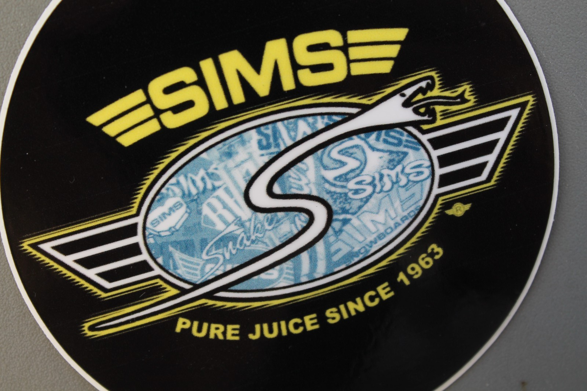 Sims Skateboards Pure Juice Snake Since 1963 OG Z6 Vintage