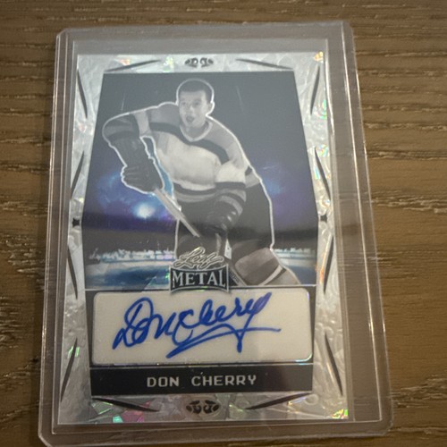 Don Cherry [Rounds PETG Acetate] #BA-DC1 2024 Leaf Metal Legends Autograph card