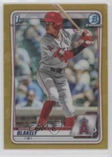 2020 Bowman Draft Chrome Gold Refractor 21/50 Werner Blakely #BD-128 0vl5