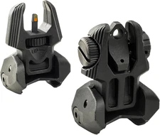 FRBS Flip up Tritium Sights 2 or 4 Dot Rear / 1 Dot Front with Extremely Bright 