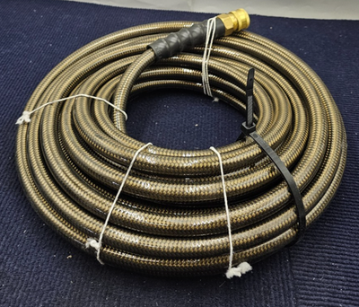 #ad 4500PSI 3 8quot; Pressure Washer Hose 25 ft. Long 20°C 60°C For Cold Water Only $42.99