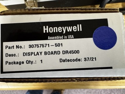 Honeywell 30757571-001 Display PCB For DR4500/4500A Circular Chart Recorder (Rib