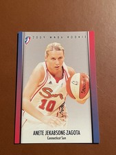 2009 Rittenhouse WNBA Rookies Anete Jekabsone-Zagota Rookie Connecticut Sun