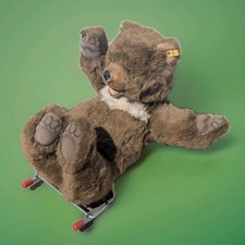VTG 1980S STEIFF ROCK N ROLL TEDDY BEAR RIDE ...