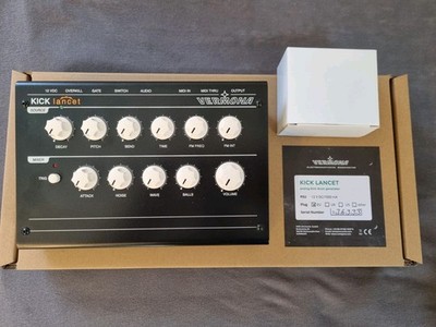 VERMONA - KICK LANCET. Analog Kick Drum Module.