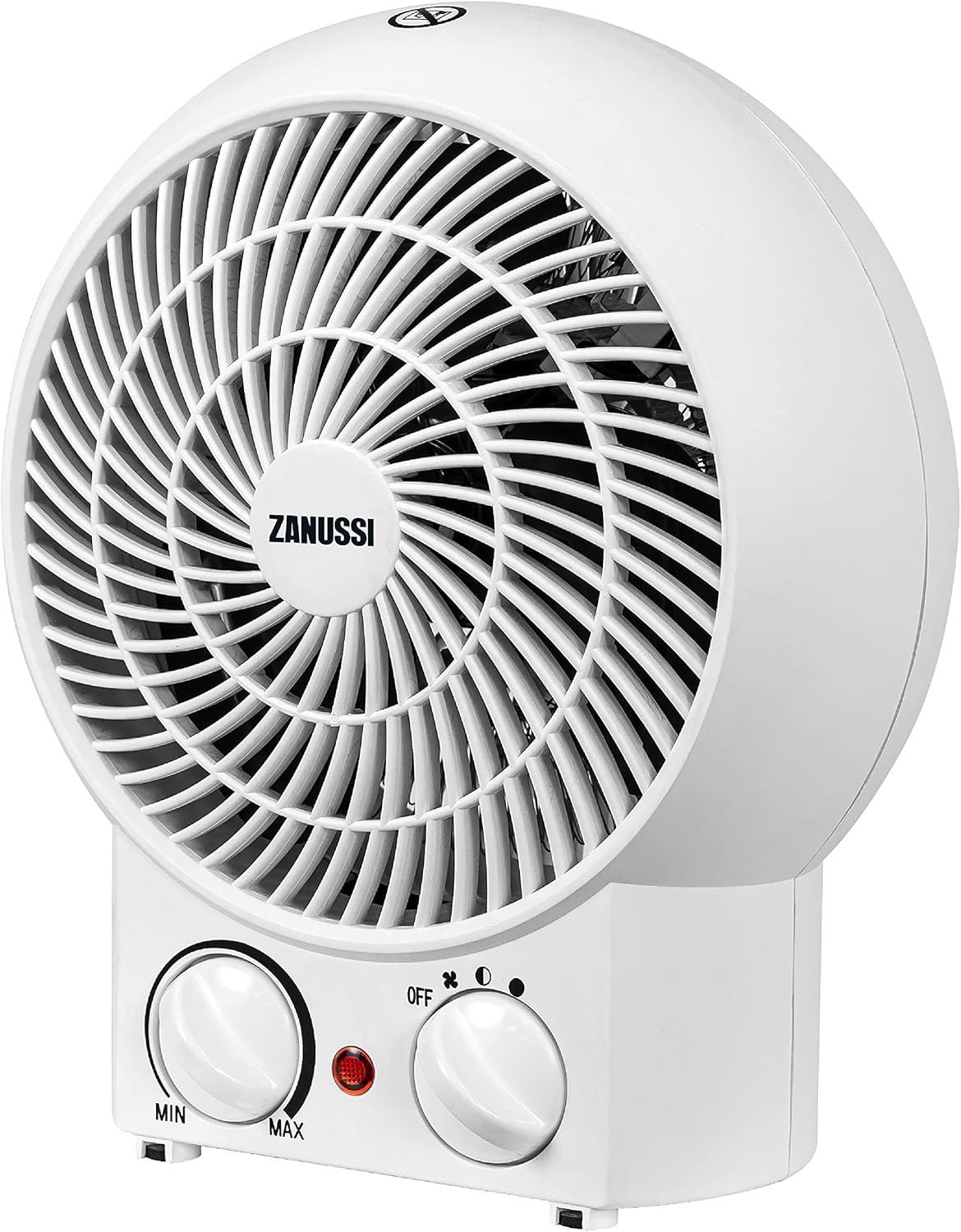 Zanussi ZFH1001 2000W Portable Upright Fan Heater, Two Heat Settings