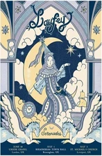 Laufey Birmingham UK July 1 2025 Concert Poster Jazz Pop Music Wall Decor