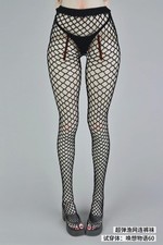 1/3 Stretch Fishnet Footed Pantyhose Mesh Tights Stockings For BJD Doll