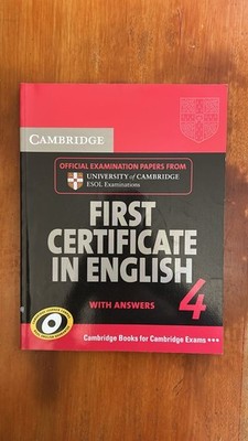 Erstes Zertifikat in Englisch 4 - mit Antworten - CAMBRIDGE