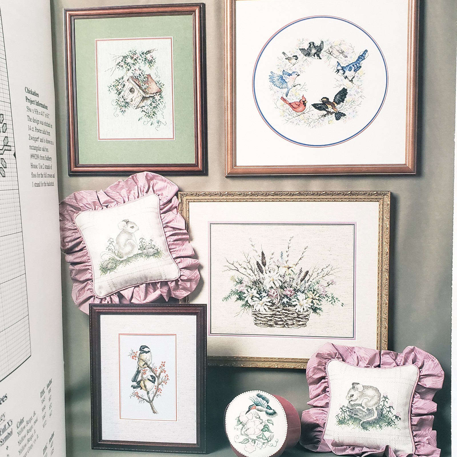 Natural Wonders Cross Stitch Pattern Booklet 8106 Stoney Creek Jeanette Crews