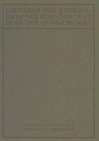 Ivar Broman | Grundriss Der Entwicklungsgeschichte Des Menschen | Taschenbuch