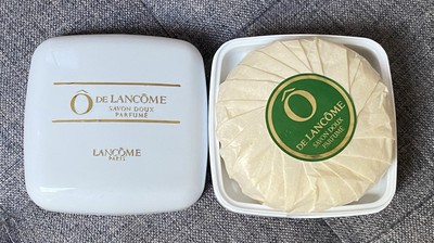 Lancôme Ô Perfume 100g Soap Savon Doux Vintage in Plastic Box NEW