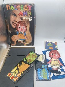 洋書 Raggedy Ann Colorforms Dress-Up Set Raggedy Ann Colorforms | eBay