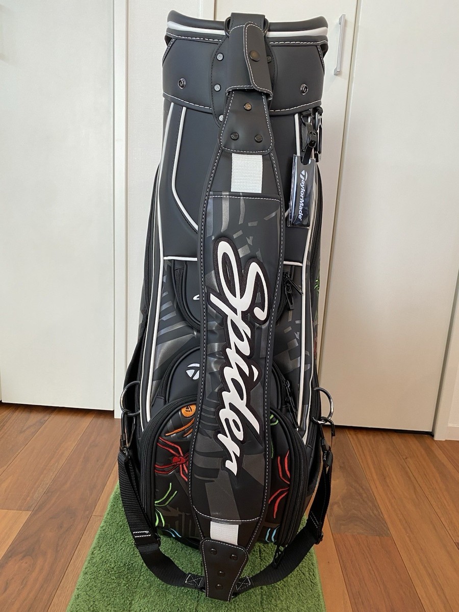 TaylorMade Spider Black Limited Edition Staff bag cart bag golf