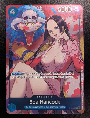 Boa Hancock P-066 FOIL Winner Prize Sealed Battle One Piece Promo