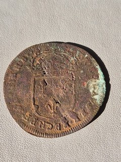 Frankreich: Liard de France Münze um 1655 1658 Ludwig XIV. Der Sonnenkönig