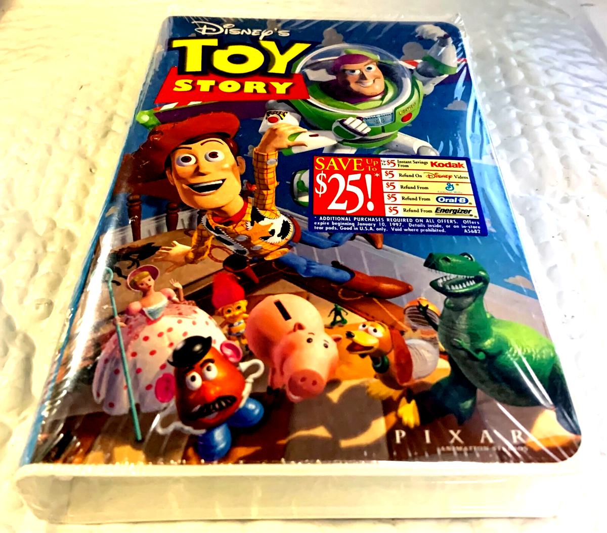 Toy Story (VHS,1996) Walt Disney Pixar Collectible NEW FACTORY