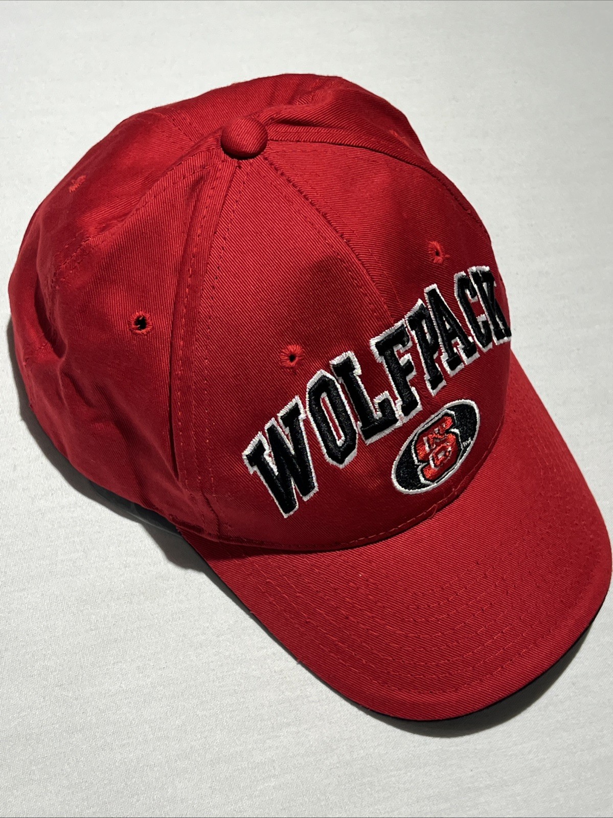 NC State Wolfpack Hat Cap Red Snapback Zephyr Emb… - image 3