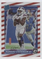 2021 Panini Donruss Optic Rated Rookie Freedom Prizm Marquez Stevenson #257 07sf