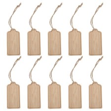 10 Pcs Succulent Marker Tags Hanging Labels for Plant Tree Outdoor Markers