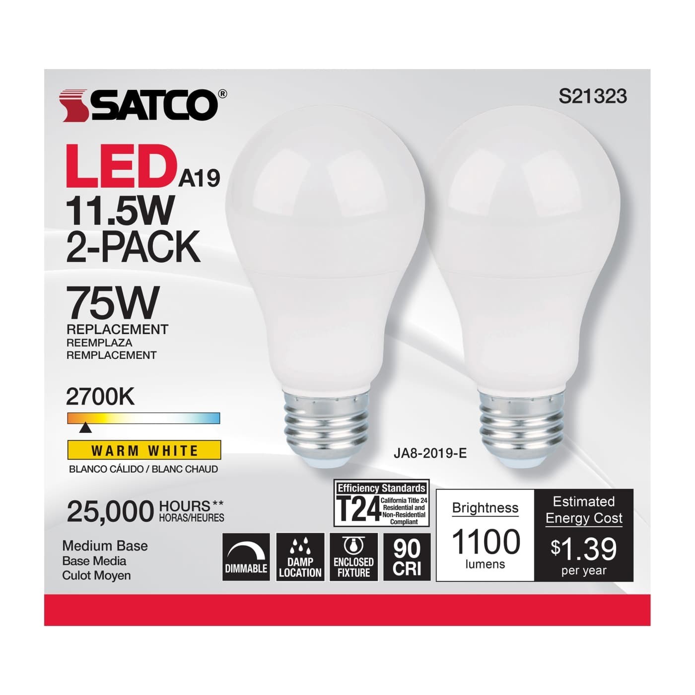 - 2700k (4, 12, Or 24 Bulbs)