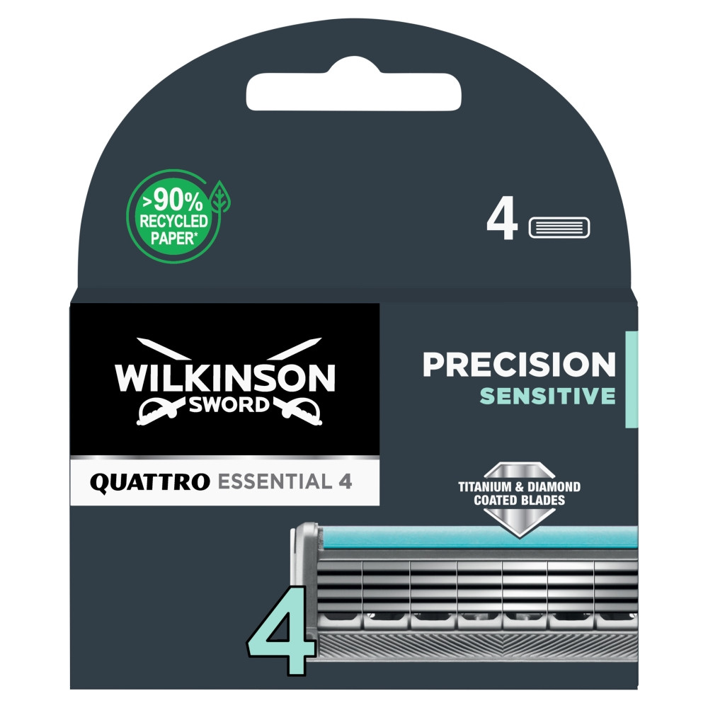 4027800509805 Wilkinson Quattro Essential 4 Прецизионно-чувствительный запасной элемент 4890₽