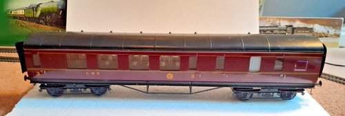 EXLEY SPUR O - L.M.S. BREMSENDE 3. KLASSE FLURWAGEN 6846 WEINROT | Zustand: Used