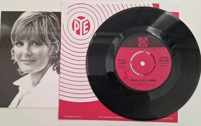 Petula Clark ''Round Every Corner'' 1965 Pye Records Original UK 7''Single  