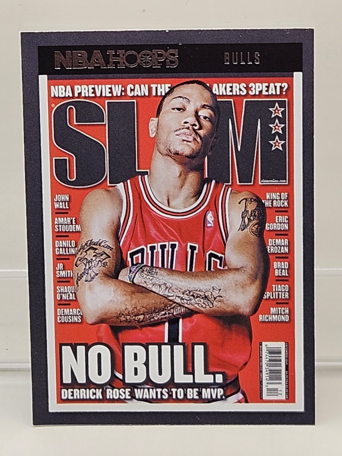2021-22 Panini Hoops Slam #143 Derrick Rose Bulls
