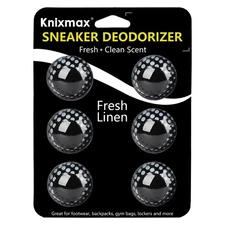 Knixmax Sneaker Deodorizer Shoe Freshener Balls Fresh Linen