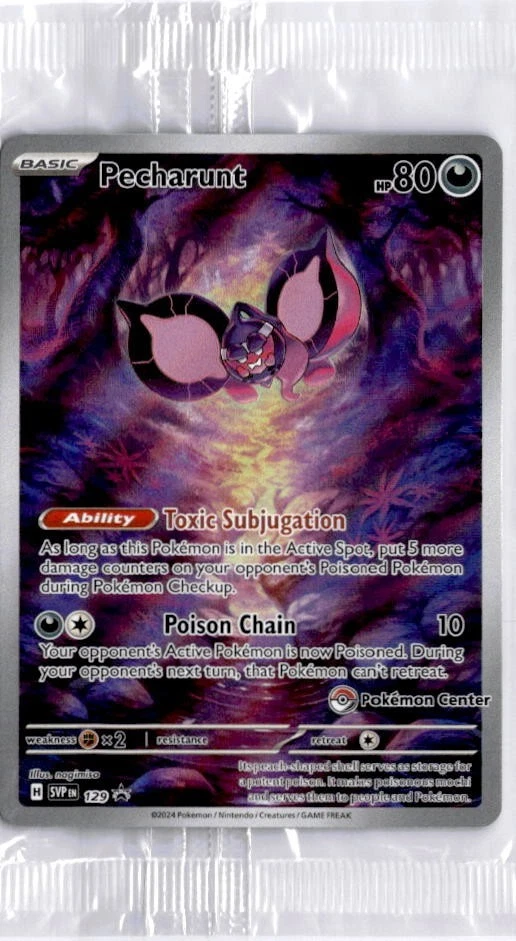 pecharunt pokemon card value Pecharunt 129 Sv: Scarlet & Violet Promo Cards for sale