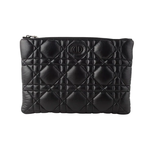 Pochette quotidienne matelassée Dior Macro Cannage 34390 126544789