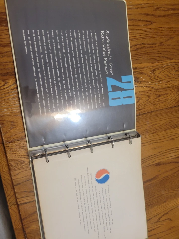 Studebaker Dealer Catolog 1964 Foto 3 de 4