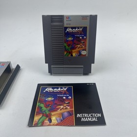 Abadox: The Deadly Inner War Nintendo NES Tested And Working CIB w Box + Manual