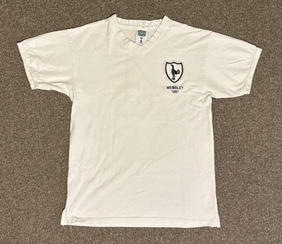 Tottenham Hotspot 1961 FA Cup Final Score Draw Home Shirt, Medium #4, VGC