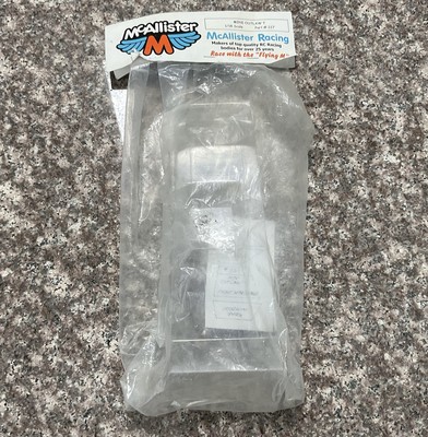 New McAllister Racing Mini Sprint Mini-T Oval Racing Body Clear #205
