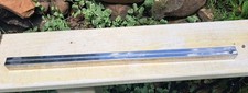 Towel Bar '60s square rod complete orig Mid Century Chrome rack 18" Vtg silver