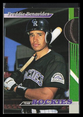 1993 Stadium Club Colorado Rockies Freddie Benavides #21