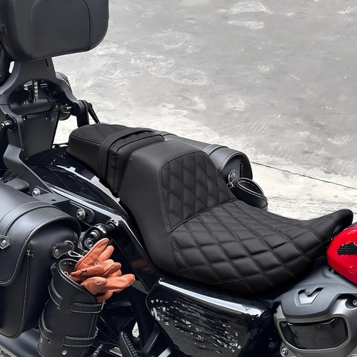 High-Top Rider Seat Passenger Pillion For Harley Nightster RH975 2022-ON RH975S - Picture 3 of 12