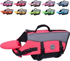 Dog Life Jacket with Removable Front Float,Life Vest with Reflective Trims Extra