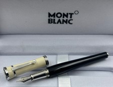 Montblanc Muses Edition | Greta Garbo Fountain Pen | Black Resin Body