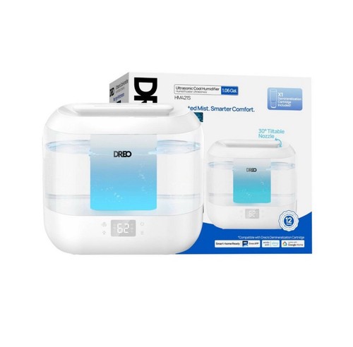Dreo 1gal Cool Mist Smart Ultrasonic Humidifier for Room, Essential Oil Diffuser - Picture 2 of 9
