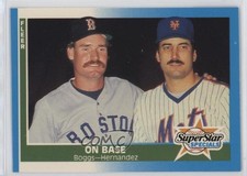 1987 Fleer Wade Boggs Keith Hernandez #637 HOF 1m1q